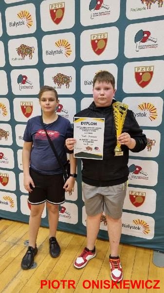Oniskiewicz Piotr (SP Narewka) - tenis stołowy