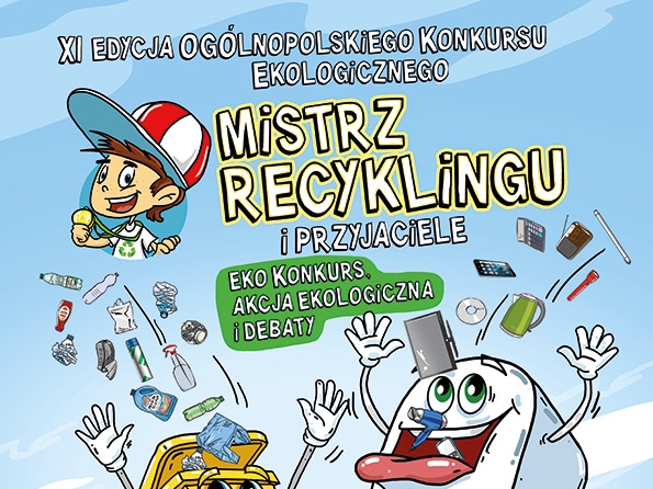 informacje o wydarzeniu, logo organizatora, grafika tematyczna