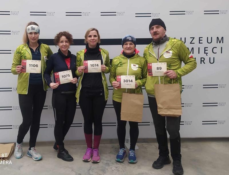 grupa z Hajnówka biega
