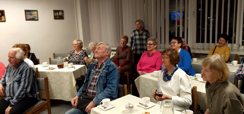 wykład w czytelni miejskiej