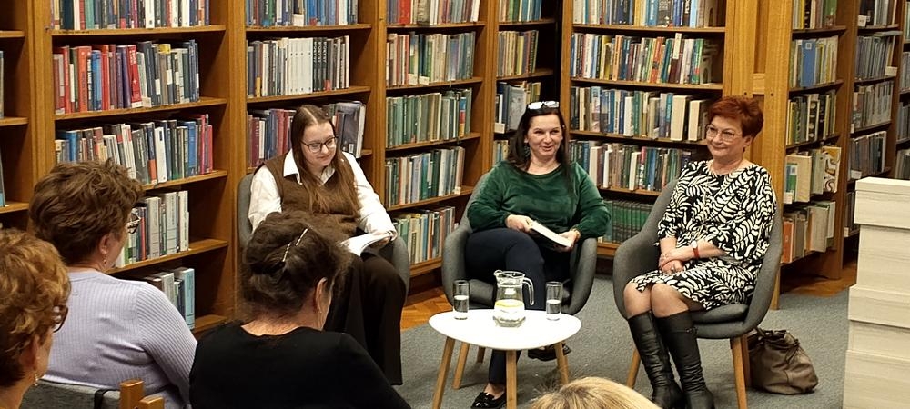 spotkanie autorskie w czytelni