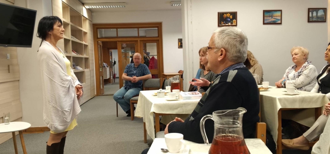 spotkanie autorskie w czytelni