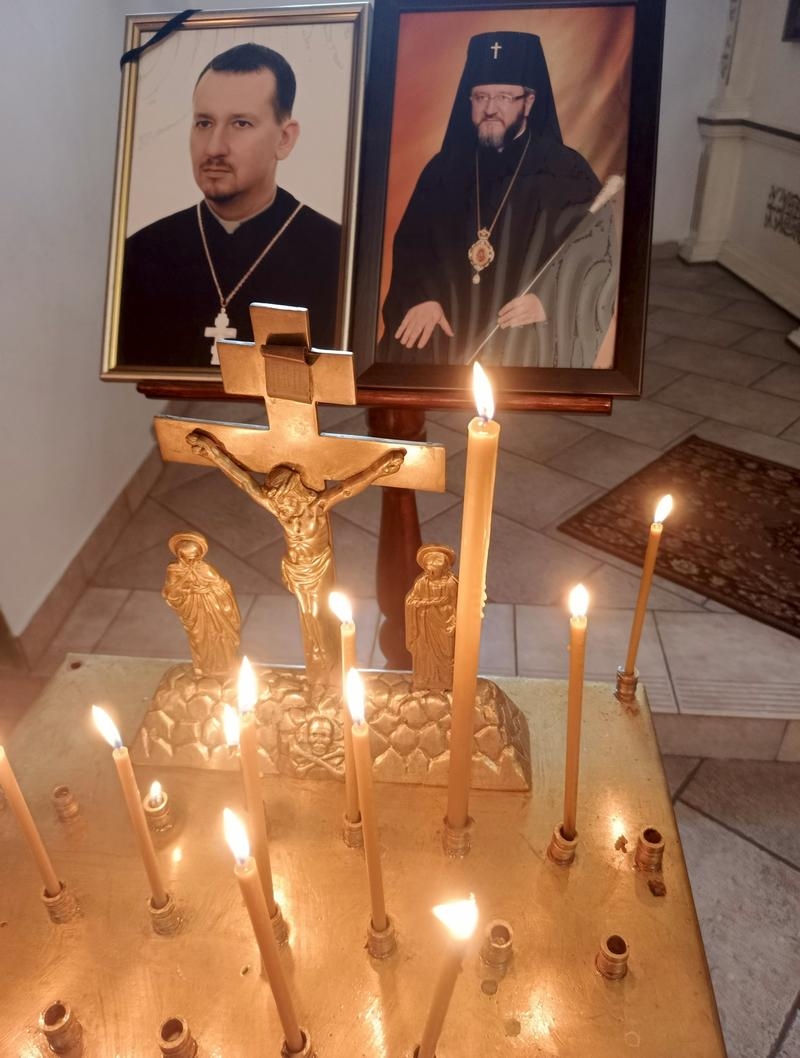 panichida w Soborze św. Trójcy