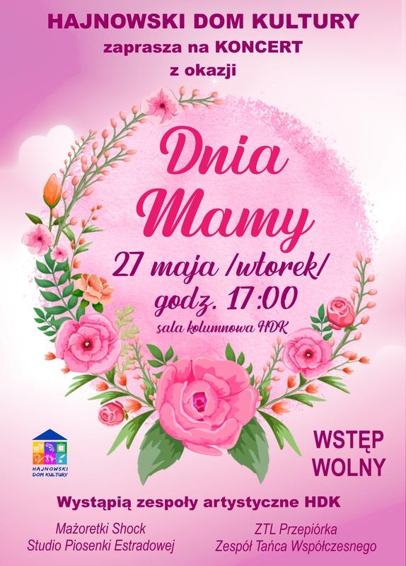 informacje o wydarzeniu, logo organizatora, grafika tematyczna