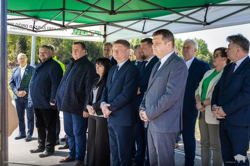 uroczyste otwarcie drogi