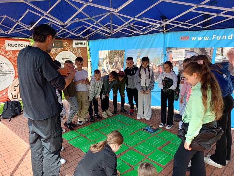 gra eko memmory „Codzienne czynności dla ekologii”