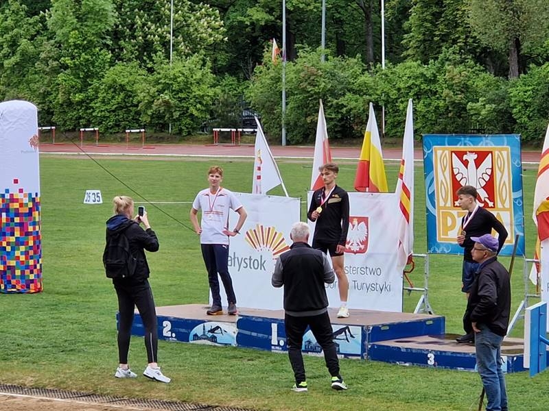 Jakub Melesz na Podium