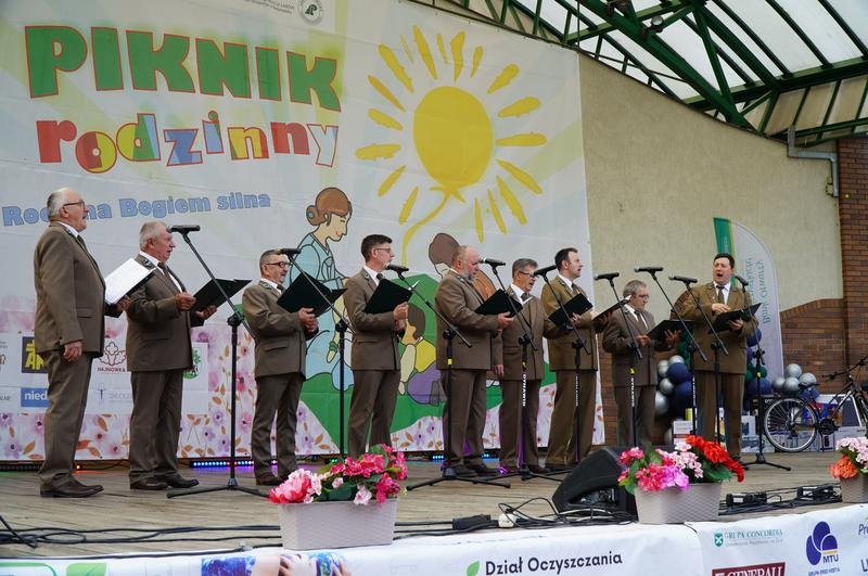 występ chóru lesników