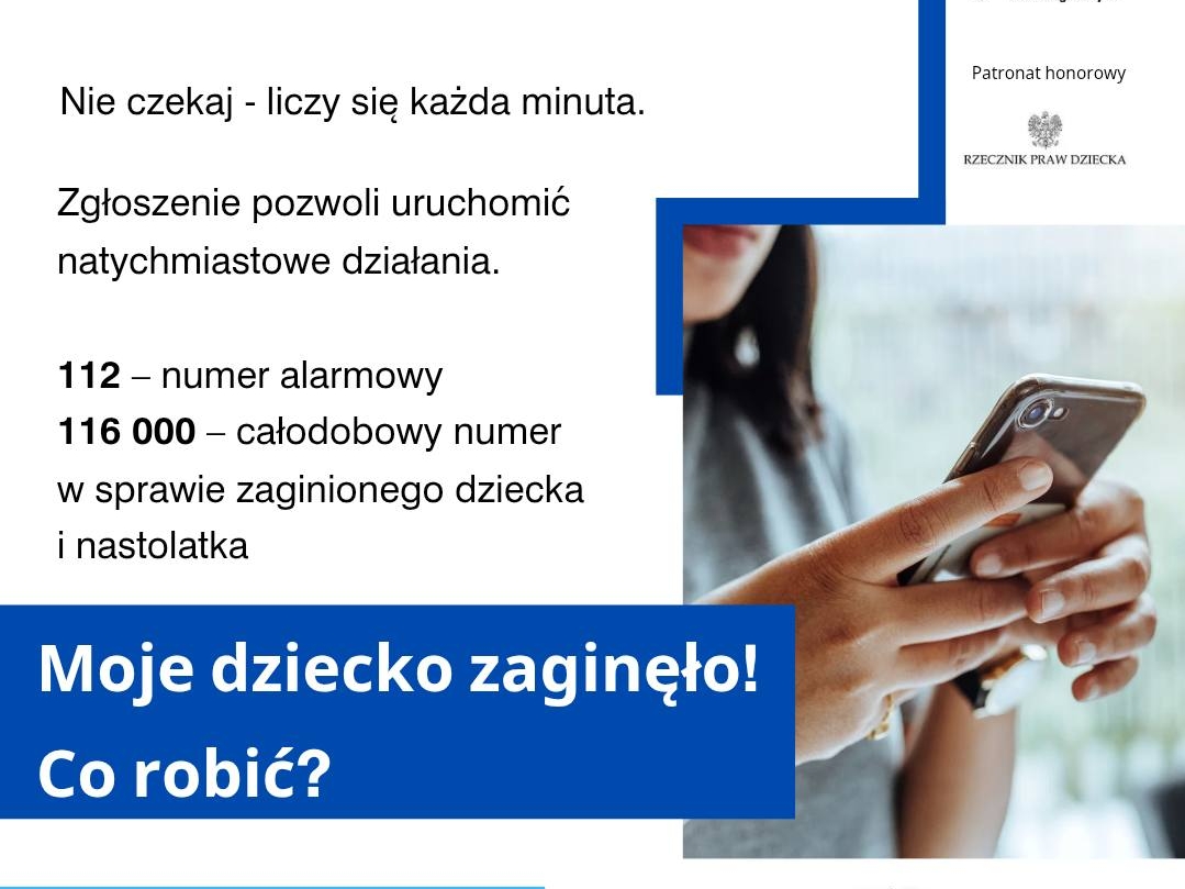 plakat informacyjny