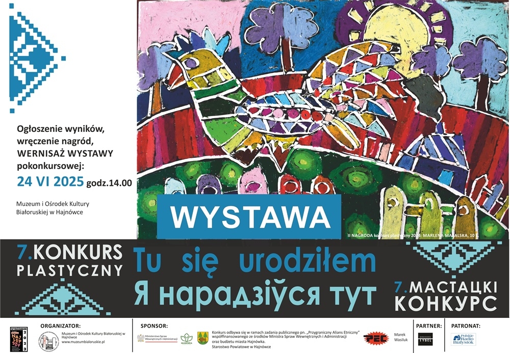 barwny plakat zapowiadający spotkanie 