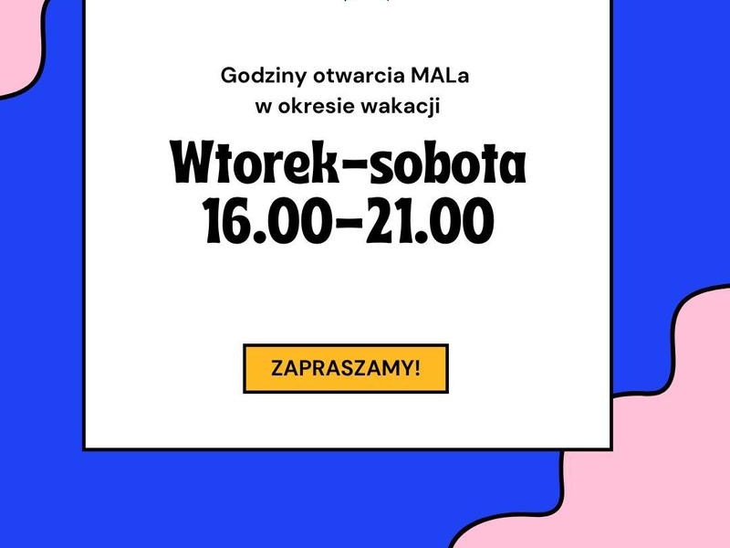 plakat informacyjny