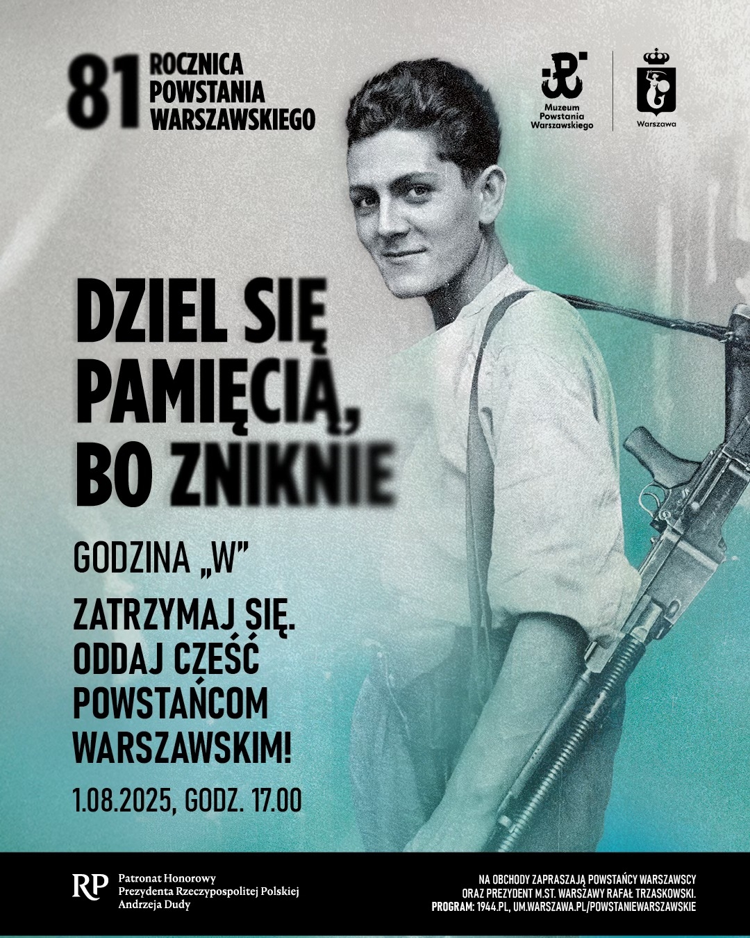 Plakat informujący o wydarzeniu