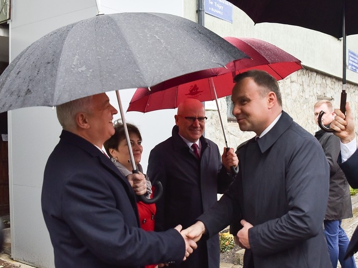 władze samorządowe z Prezydentem RP