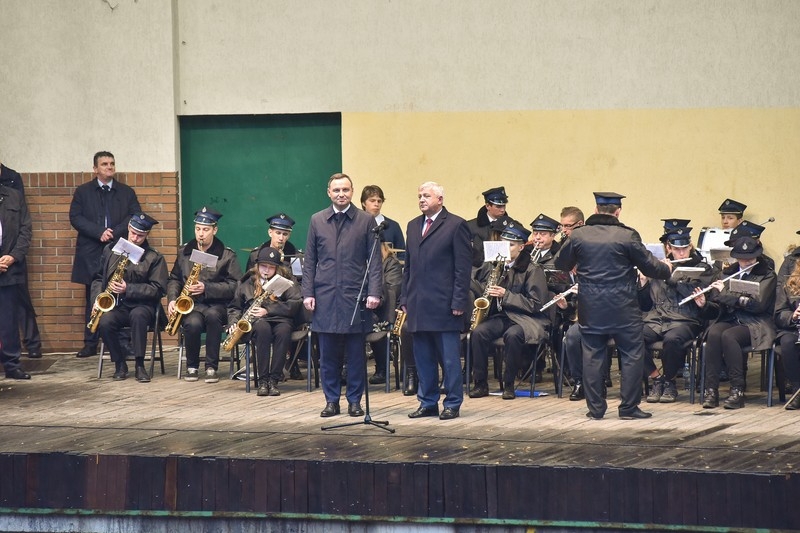 Spotkanie z Prezydentem RP w Amfiteatze Miejskim w Hajnowskim w Hajnówce
