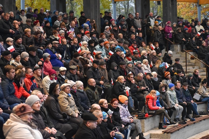 Spotkanie z Prezydentem RP w Amfiteatze Miejskim w Hajnowskim w Hajnówce
