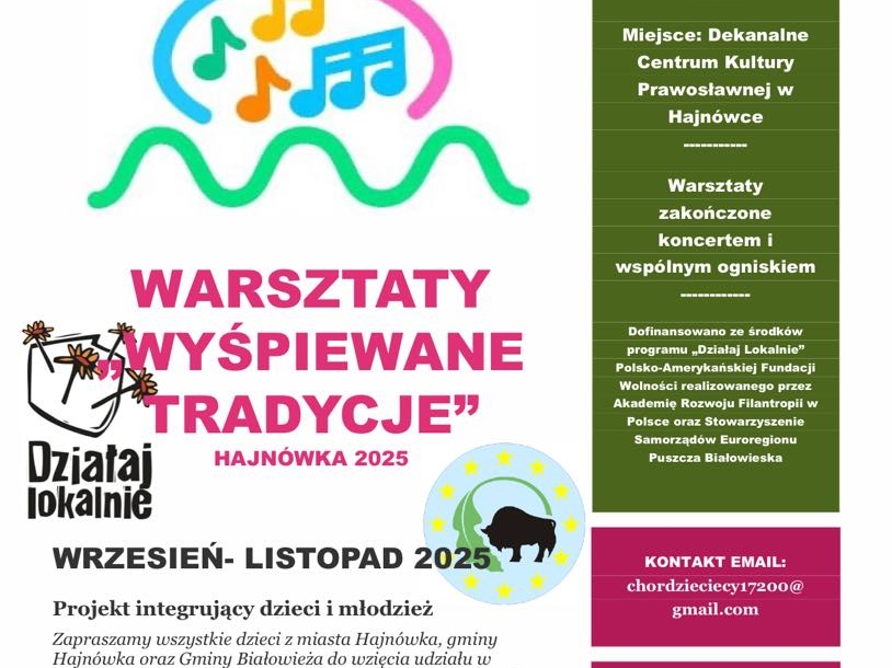 plakat zapowiadający wydarzenie