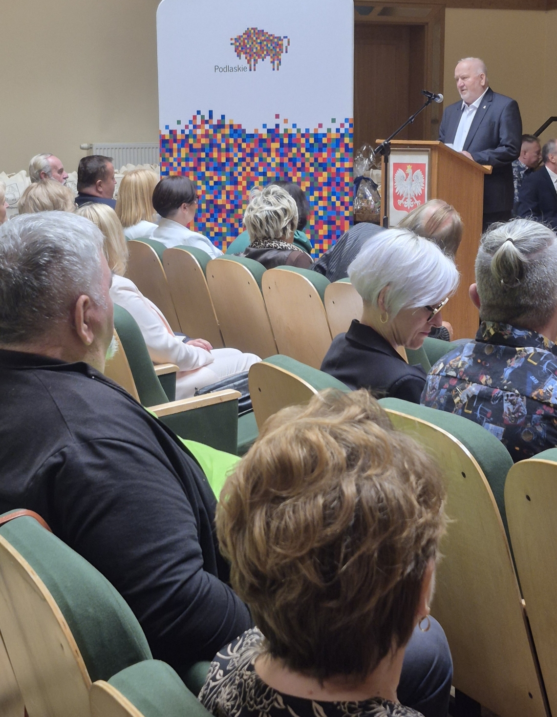 goście jubileuszu, wystąpienie prezesa organizacji