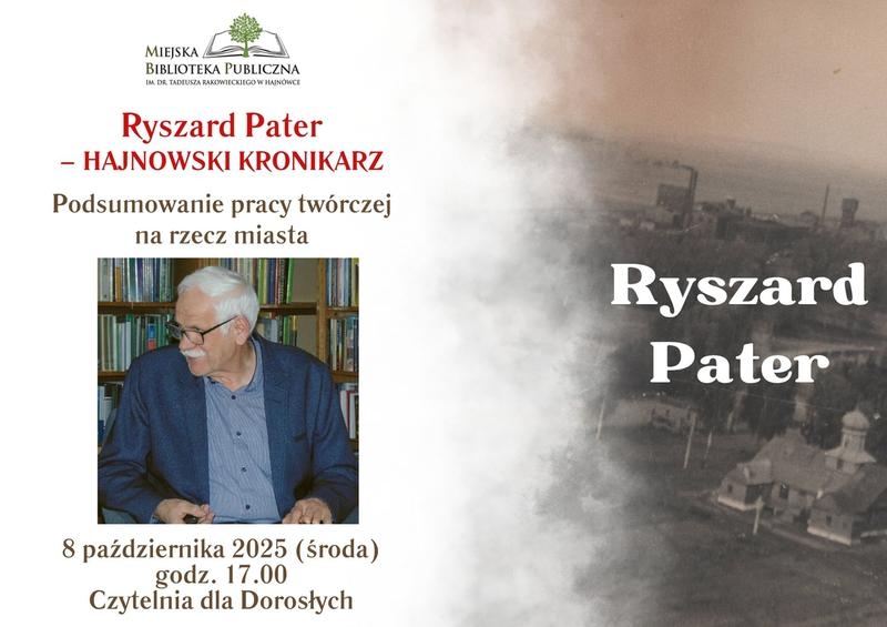 informacje o wydarzeniu, logo organizatora, grafika tematyczna