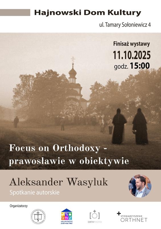 informacje o wydarzeniu, logo organizatora, grafika tematyczna