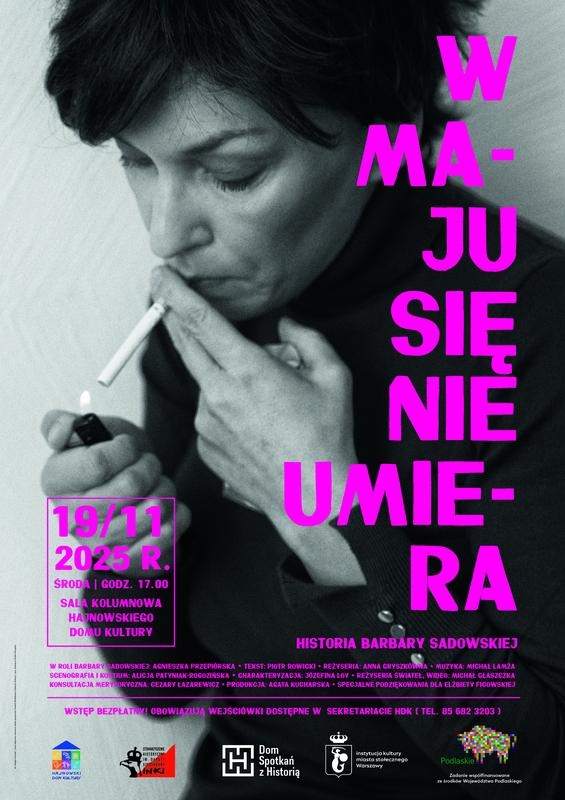 informacje o wydarzeniu, logo organizatora, grafika tematyczna