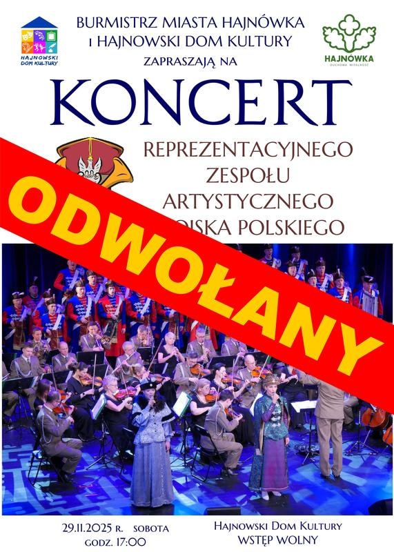 informacje o wydarzeniu, logo organizatora, grafika tematyczna