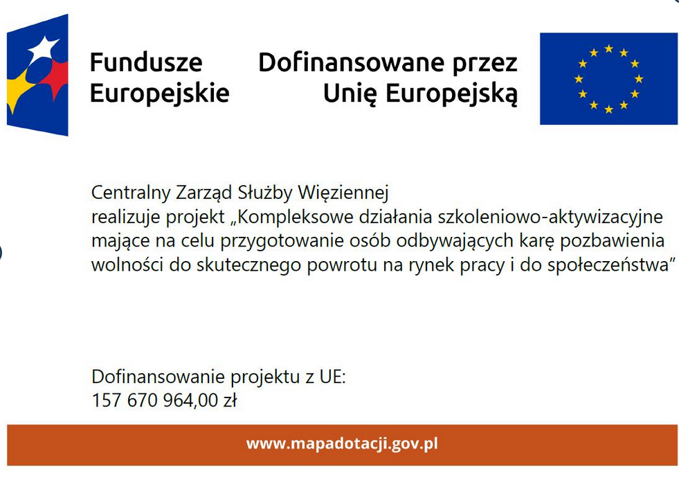 plansza z dofinansowaniem