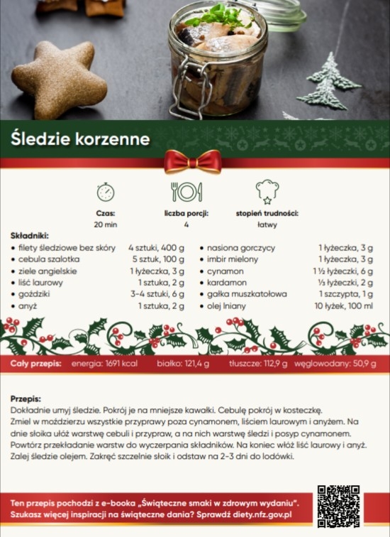 przepis na śledzie