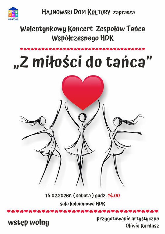 informacje o wydarzeniu, logo organizatora, grafika tematyczna