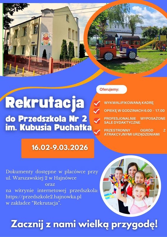 plakat informacyjny