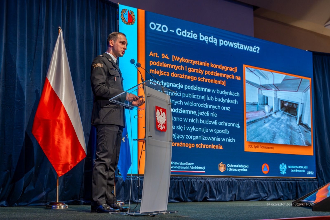 wypowiedź przedstawiciela służby mundurowej