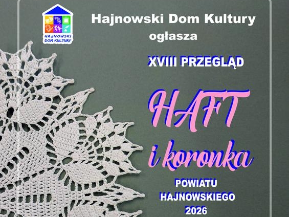 informacje o wydarzeniu, logo organizatora, grafika tematyczna
