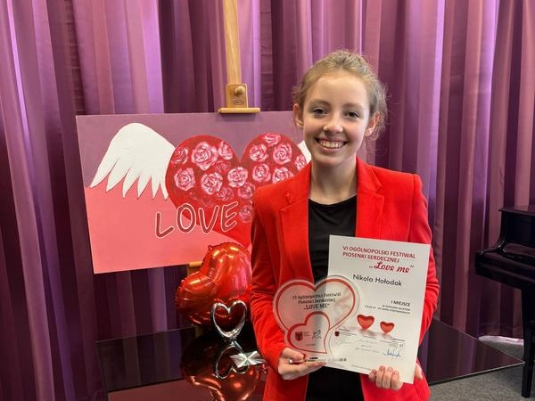 solistka z dyplomem i statuetką