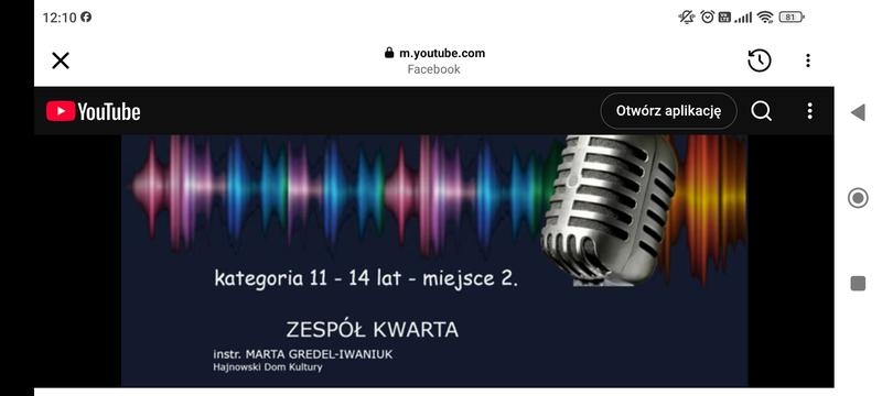 zrzut ekratu - wyniki