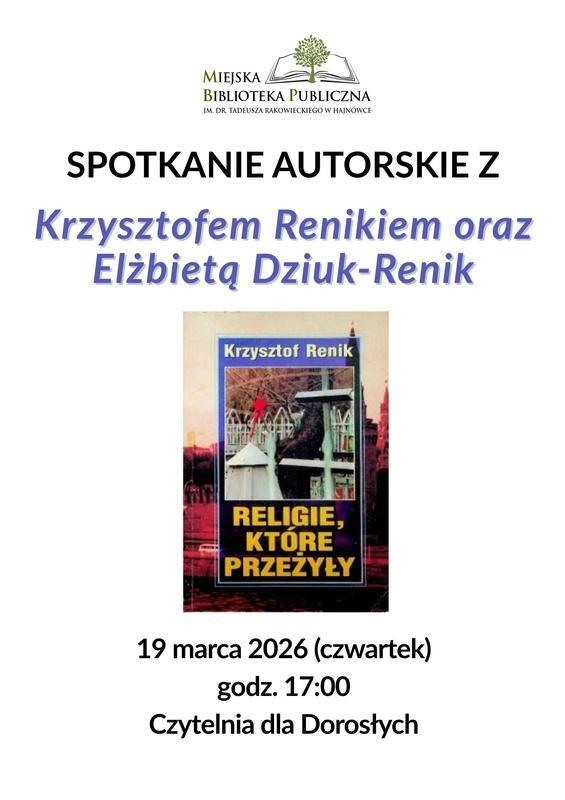 informacje o wydarzeniu, logo organizatora, grafika tematyczna