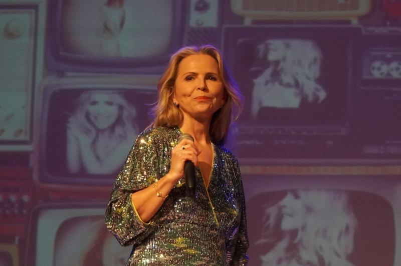 Anna Jurksztowicz występująca na scenie HDK