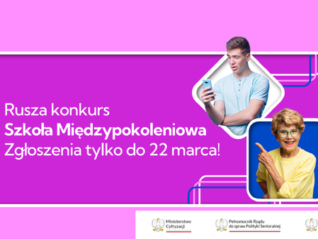 baner informacyjny, loga