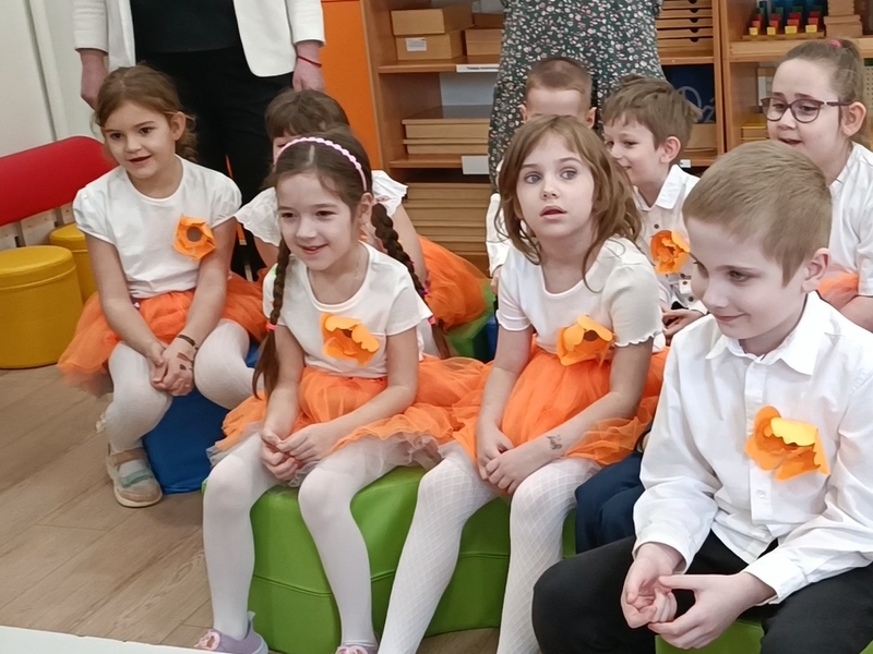 Dzieci uczestniczące w wydarzeniu