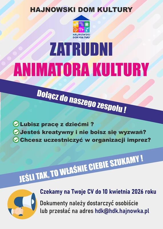 plakat informacyjny