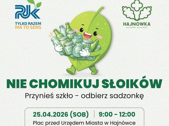 informacje o wydarzeniu, logo organizatora, grafika tematyczna