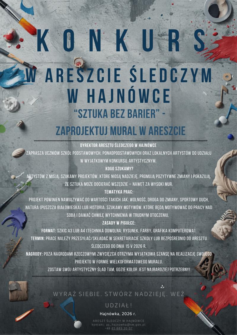 plakat promocyjny konkursu