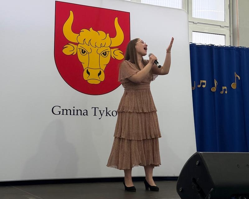 solistka na scenie