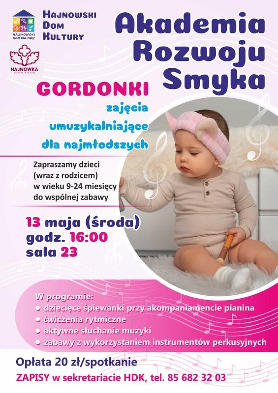 informacje o wydarzeniu, logo organizatora, grafika tematyczna