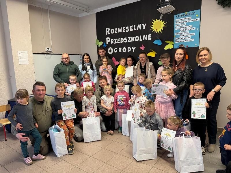 Rozstrzygniecie konkursu „Rozweselmy Przedszkolne Ogrody”