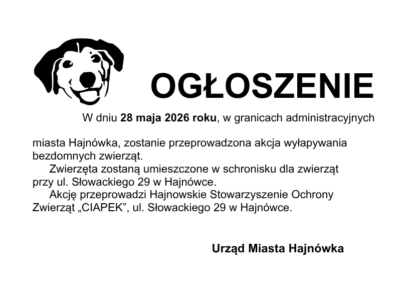 Ogłoszenie