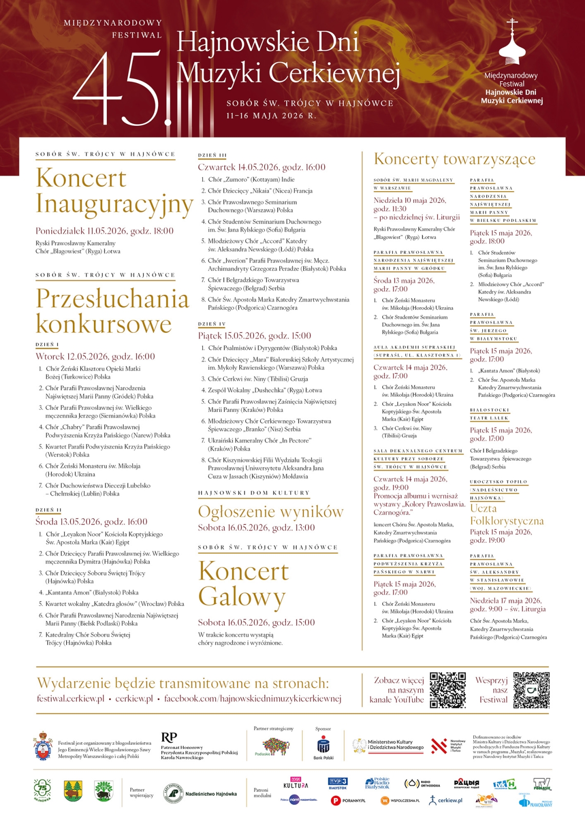 plakat informacyjny
