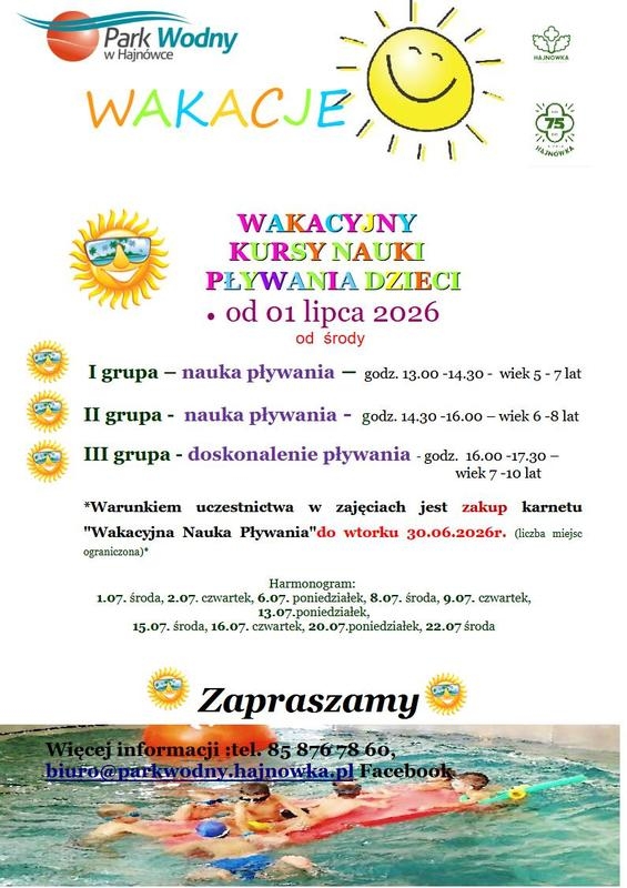 plakat informacyjny