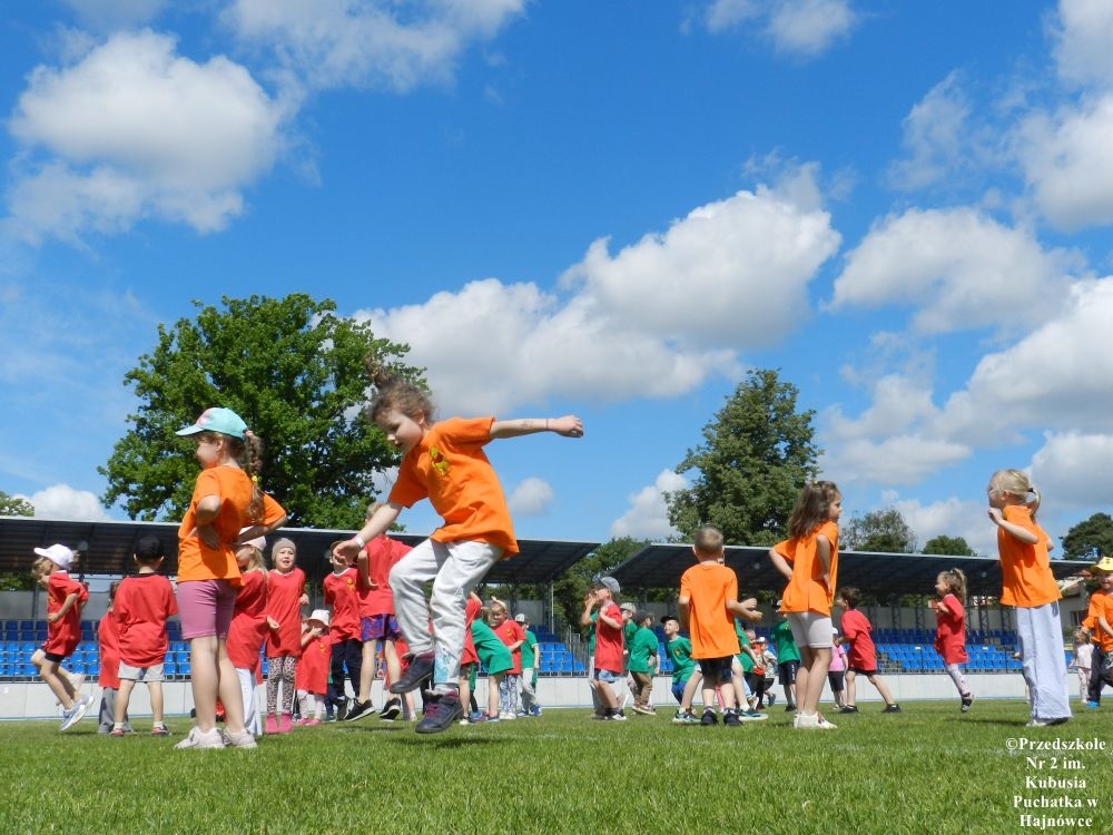 rywalizacje sportowe przedszkolaków