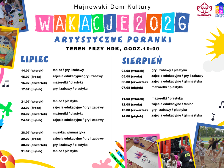 plakat informacyjny