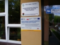 tablice informacyjny na budynku przedszkola