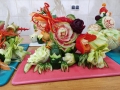 Efekty kursu dekoracji potraw - owocowe ozdoby